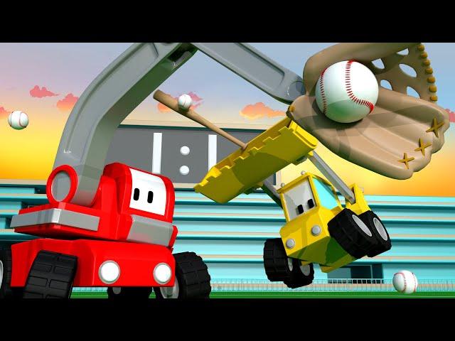 棒球场 - 和迷你卡车学习  Learn with Tiny Trucks 幼儿早教卡通: Chinese Madarin Educational Cartoons for Kids