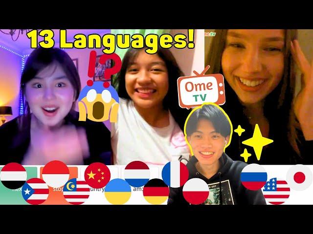 BEST of the Best Reactions When Polyglot Speaks Their Language! - OmeTV