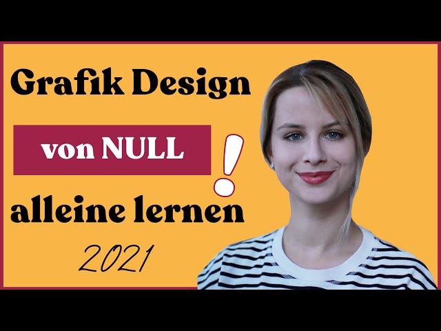 GRAFIK DESIGN lernen EINFACH und KOSTENLOS | 100% ERFOLG | Meine Strategie + Lernplattformen