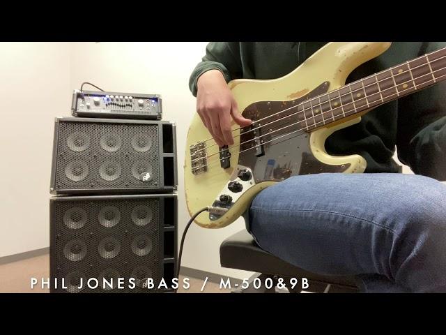 【Phil Jones Bass】M-500&9Bサウンドサンプル【MUSIC LAND KEY】