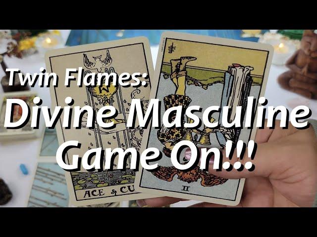 Twin Flames: Divine Masculine Game On!!!  Messages From Divine Masculine 10/13-10/19 2024