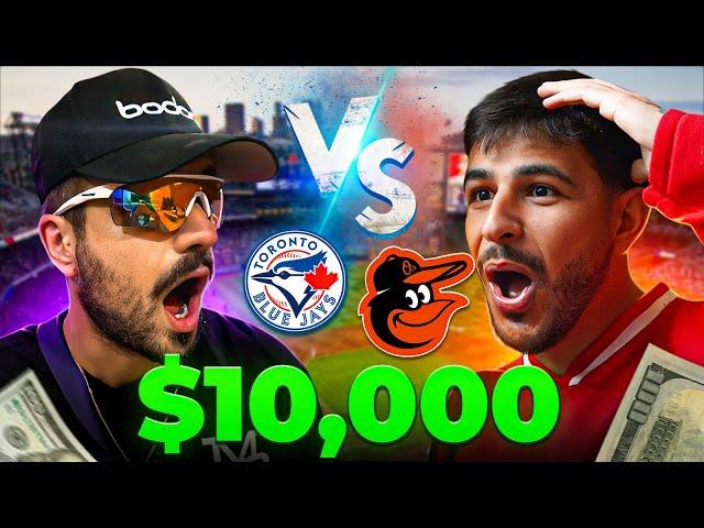 We Bet $10,000 On The Blue Jays To LOSE! | MBH X Bodog Ep.8