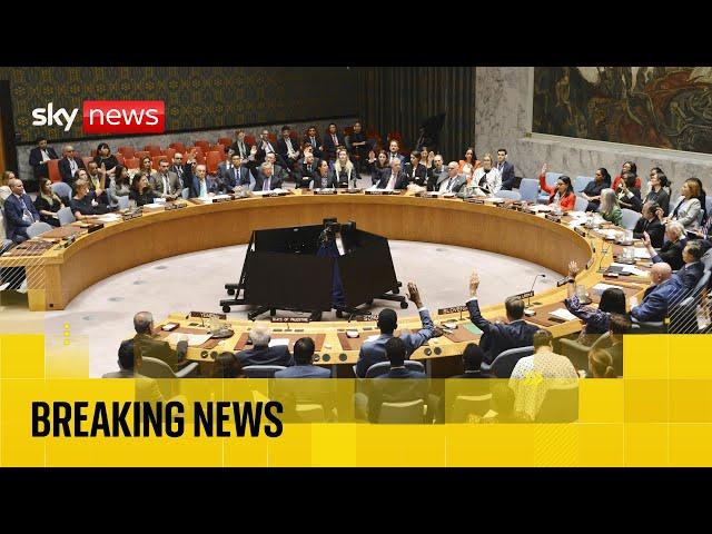 UN Security Council holds emergency meeting following US strikes on Iran