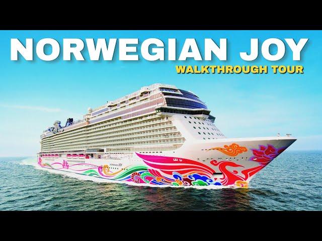 Norwegian Joy | Full Walkthrough Ship Tour & Review 4K | All Public Spaces, Activities & Restaurants