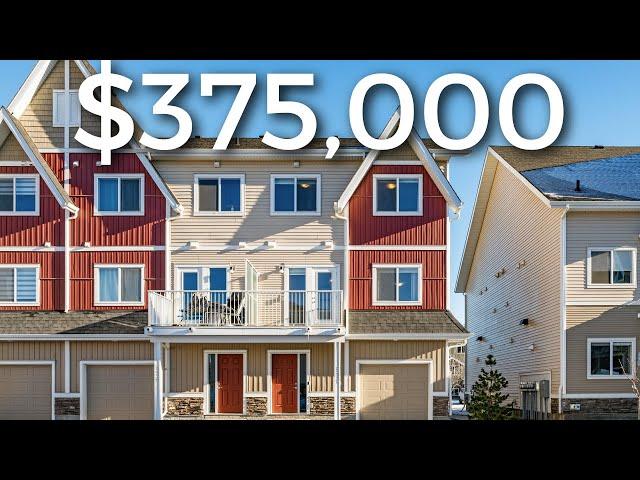 Inside a Spacious $375,000 Townhouse Located in Calgary's NE Community of Redstone