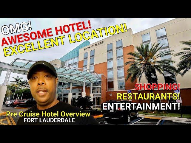 FORT LAUDERDALE HOTEL PRE CRUISE OVERVIEW,  RESTAURANTS, SHOPPING, GREAT LOCATION!