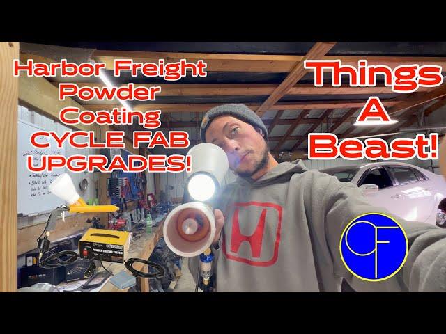 Harbor Freight powder coating: MUST HAVE MODS! CYCLE FAB UPGRADES!