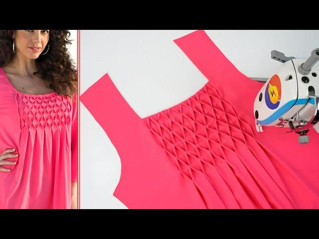 You'll love this model; it's very easy to cutting and sewing a beautiful Kurti neck design.