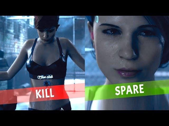 Save VS Shoot Tracies - Good + Bad Choices | Detroit Become Human (The Eden Club)