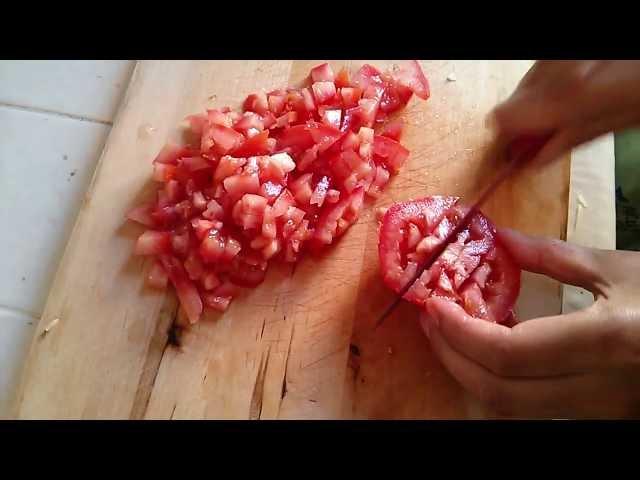 how to dice a tomato in less than a minute