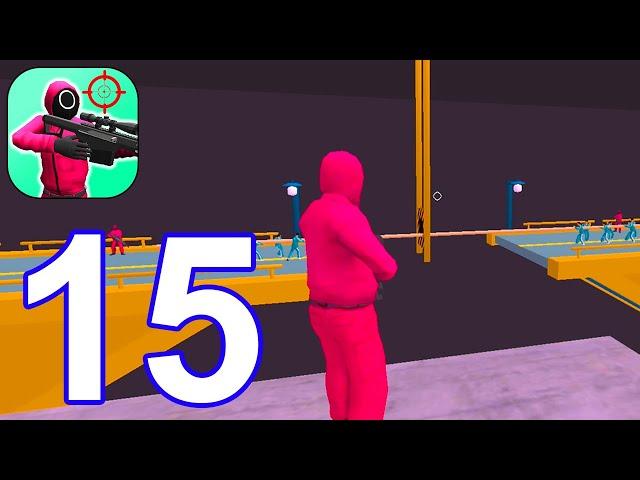 K-Sniper Challenge 3D - Gameplay Walkthrough Part 15 New Update Thug Of War Level (Android,iOS)