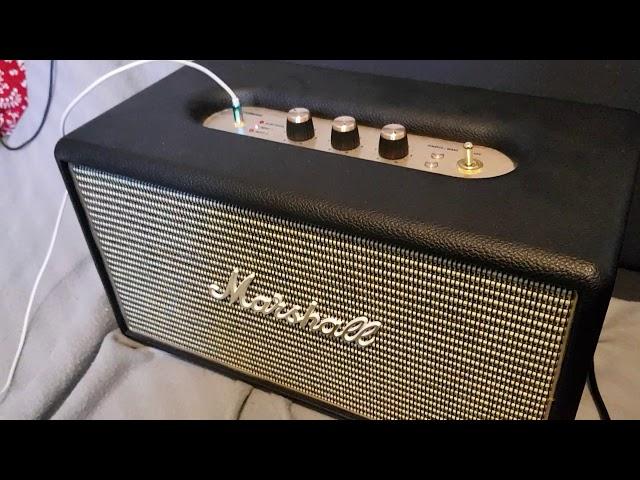 Marshall Stanmore BT speaker bass test