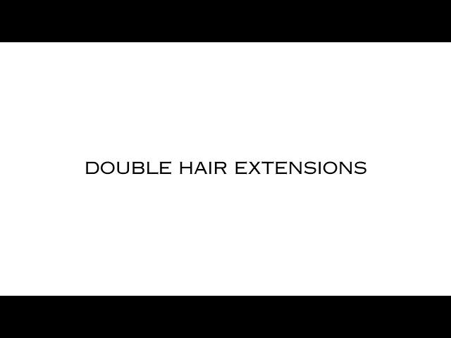 Balmain Hair Extensions Double Hair Micro Rings Application