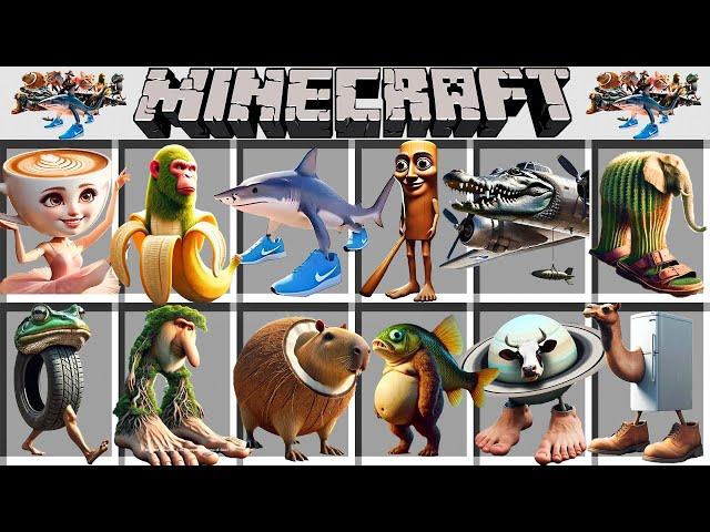 МОД НА ВСЕ ИТАЛЬЯНСКИЕ БРЕЙНРОТ МЕМЫ В МАЙНКРАФТ ! ITALIAN BRAINROT ADDON MOD MINECRAFT BEDROCK