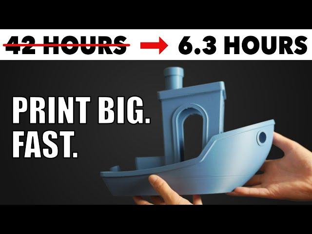 Stop 3d printing so slow!!!  (how to print faster)