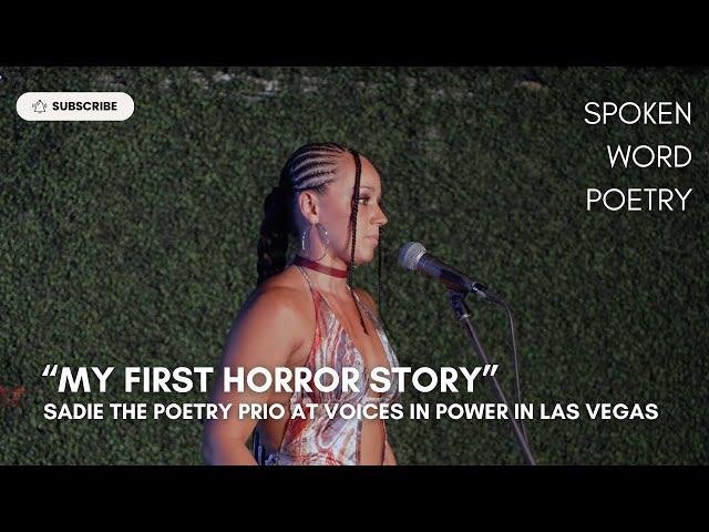 Sadie the Poetry Princess - "My First Horror Story" @ Voices In Power | Las Vegas 2024 | Poetry