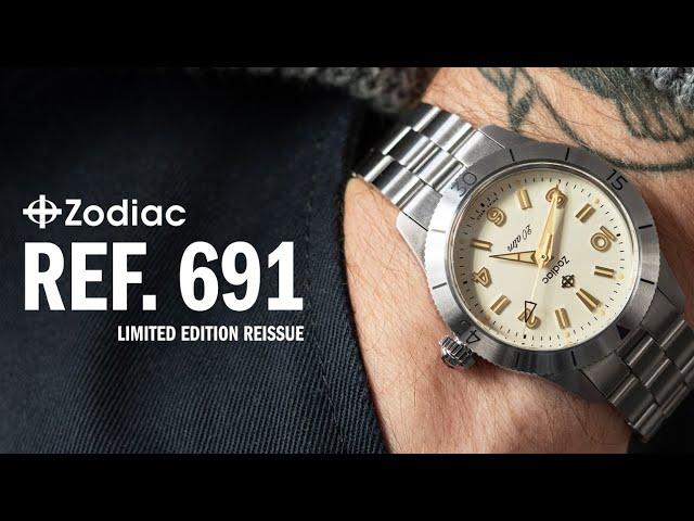 Craft + Tailored x Zodiac Watches - Limited-Edition "Unsigned" Super Sea Wolf 691