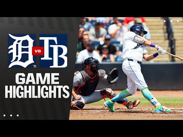 Tigers vs. Rays Game Highlights (6/21/25) | MLB Highlights