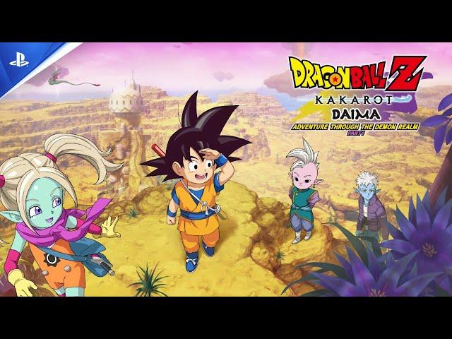 DRAGON BALL Z: KAKAROT - DAIMA - Trailer du DLC Aventure dans le domaine des démons P.1 | PS5, PS4