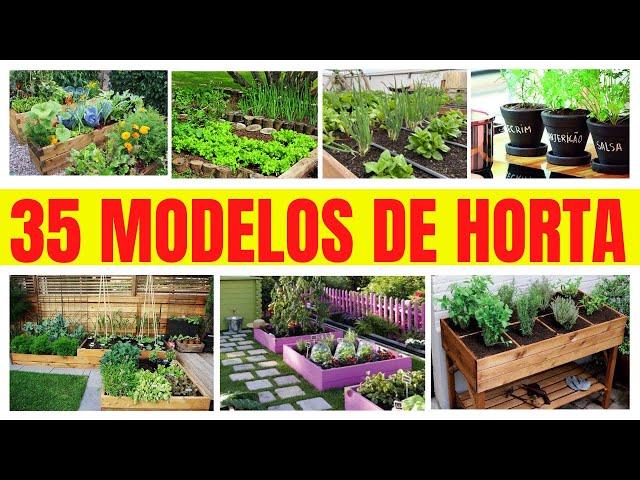 35 Hortas Maravilhosas para Você se Inspirar e Fazer a Sua! Garden models