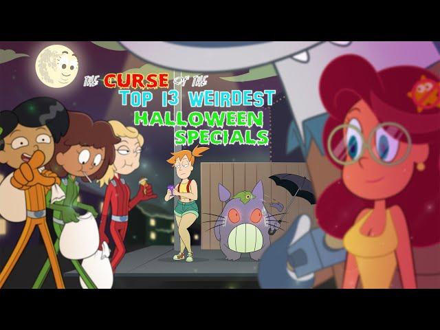 Familiar Faces: Curse of the Top 13 Weirdest Halloween Specials  #animation #halloween