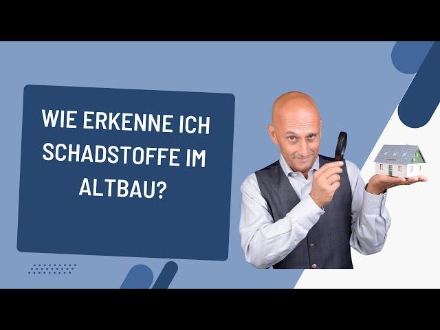 Wie erkenne ich Schadstoffe im Altbau? | Fynn Academy