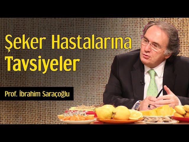 Şeker Hastalarına Tavsiyeler | Prof. İbrahim Saraçoğlu