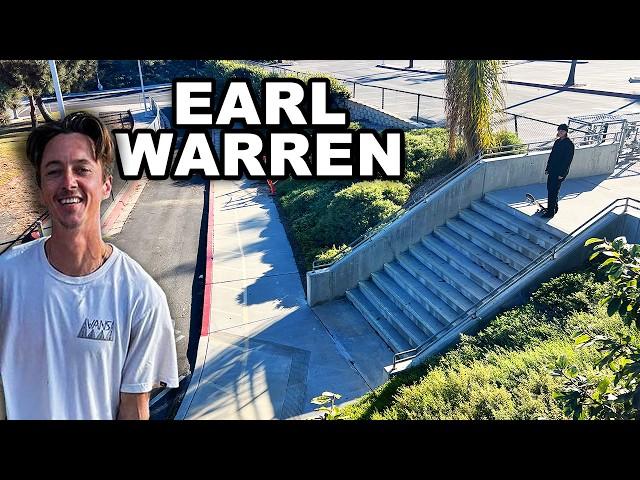 Skating Earl Warren Middle School!? Feat. Kenny Hoyle - Spot History Ep. 28