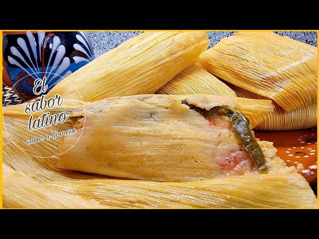  Como Hacer unos Deliciosos  Tamales de Rajas con Queso 