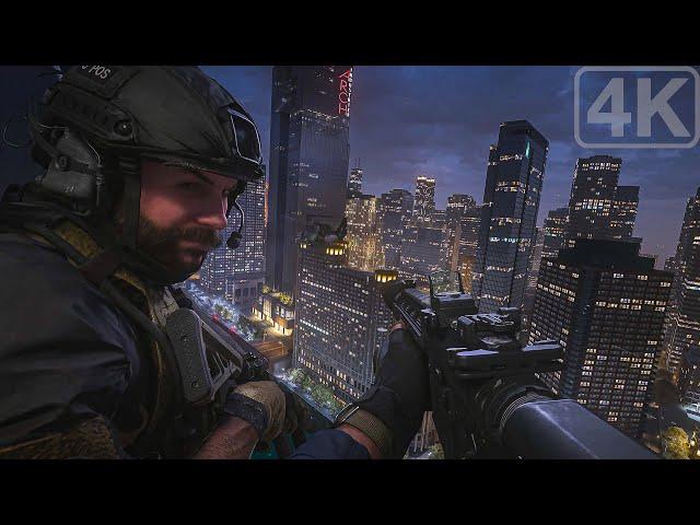 TF-141 / Marsoc Marines｜Chicago Terrorist Attack｜Modern Warfare 2｜2022｜Ending｜4K HDR