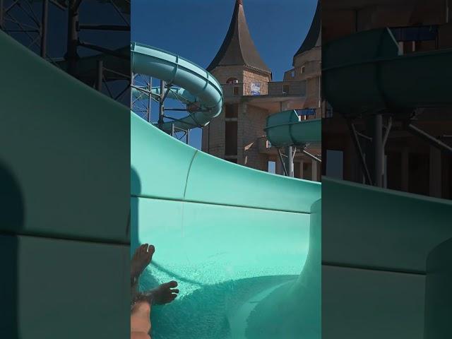 The Spiral Water Slide at Aquapark Nessebar 