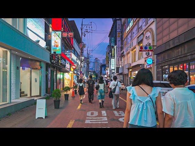 Daegu Street Nightlife Exploring Dongseongro & Modern Alley | Walking Tour Korea 4K HDR