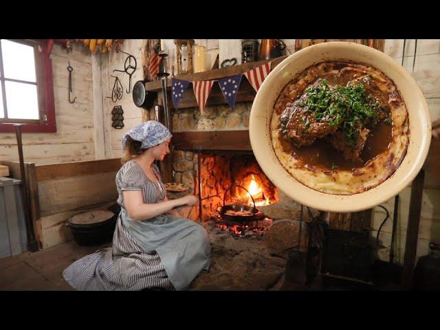 A Casserole from 1817? |Historical Cooking Techniques| 200 Year Old Lamb Casserole