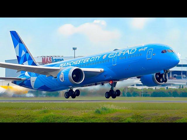 20 Minutes UP CLOSE Takeoffs & Landings at KUALA LUMPUR PLANE SPOTTING MALAYSIA [KUL/WMKK]