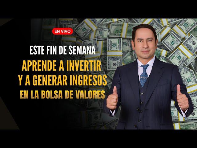 Aprende a GENERAR INGRESOS en la bolsa de valores con Alejandro Cardona