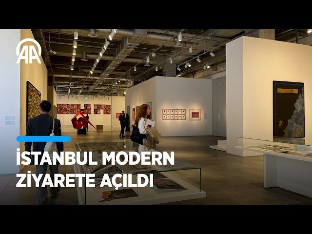 İstanbul Modern Sanat Müzesi sanatseverlerle buluştu