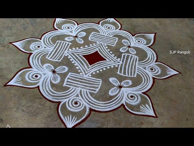 Panguni madham Rangoli  simple padi kolam  easy muggulu