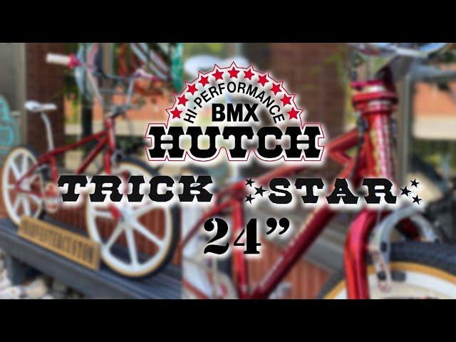 CUSTOM 2018 HUTCH TRICKSTAR 24" FREESTYLE BMX CRUISER BUILD @harvesterbmx