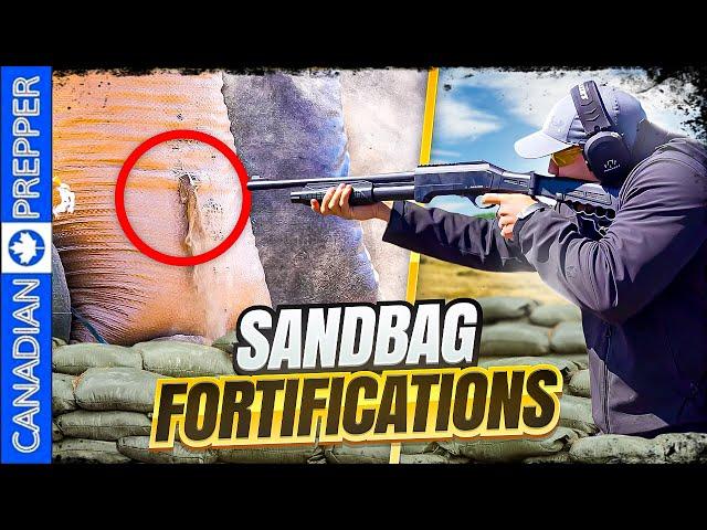 Build Bulletproof Sandbag Fortifications After SHTF