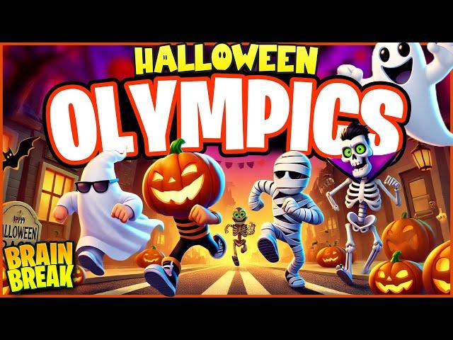  Halloween Olympics  Brain Break for Kids  Just Dance  Danny Go