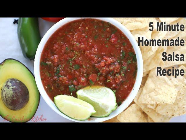 Easy Homemade Salsa Recipe | The Carefree Kitchen