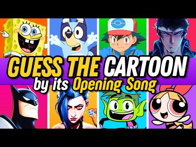 Guess The Cartoon by its Opening Song   | Music Quiz