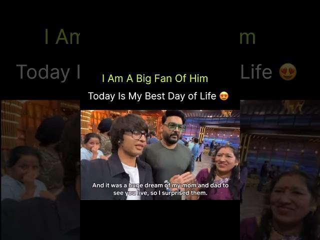 I Am A Big Fan Of Him , Today Is My Best Day  Of life 