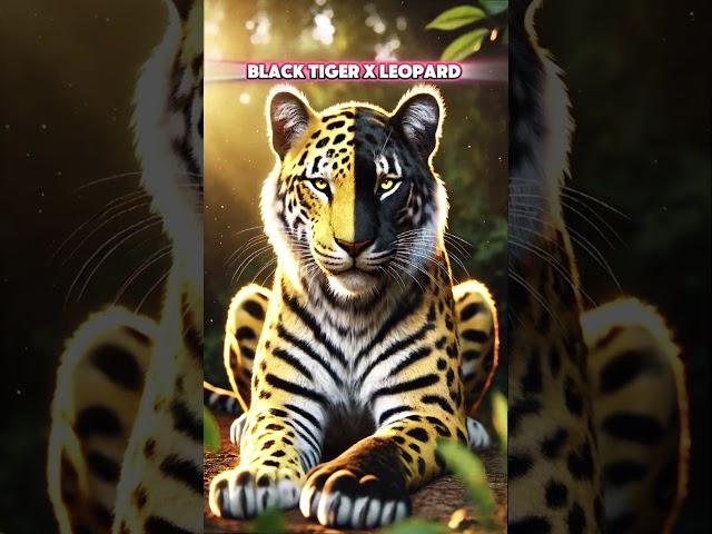 ||THE ULTIMATE BEAST|| BLACK TIGER X LEOPARD #wildlifebattle #shortvideo #foryou