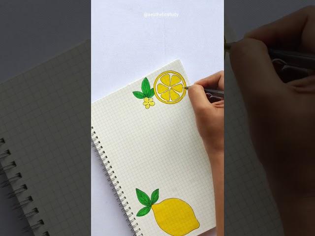 'June' cover page idea  #shorts #youtubeshorts