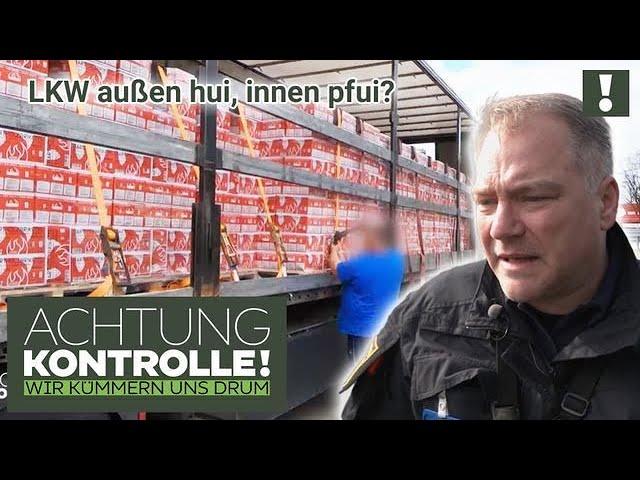 40-Tonner unter der LUPE!  Außen HUI, innen PFUI? | Achtung Kontrolle