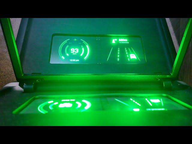 BOE 300'000 nits microLED HUD at Display Week 2025 for aviation, 30000 nits RGB HUD for automotive