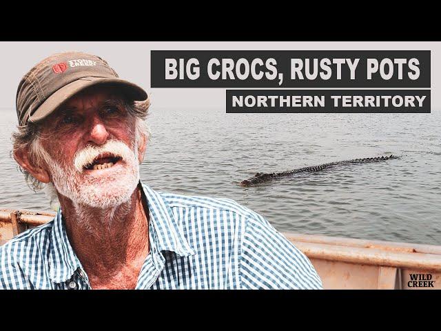 Big Crocs, Rusty Pots - Northern Territory veteran mud crab fisherman Ray #mudcrab #crocodile