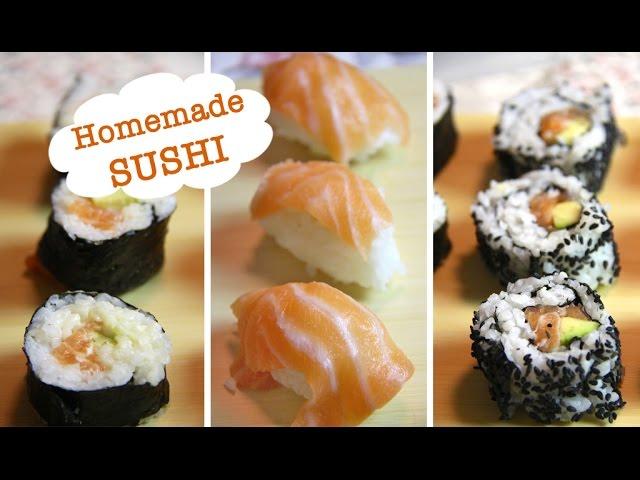 SUSHI HOMEMADE: Uramaki, Futomaki e Nigiri | Le Ricette dell'Amore Vero