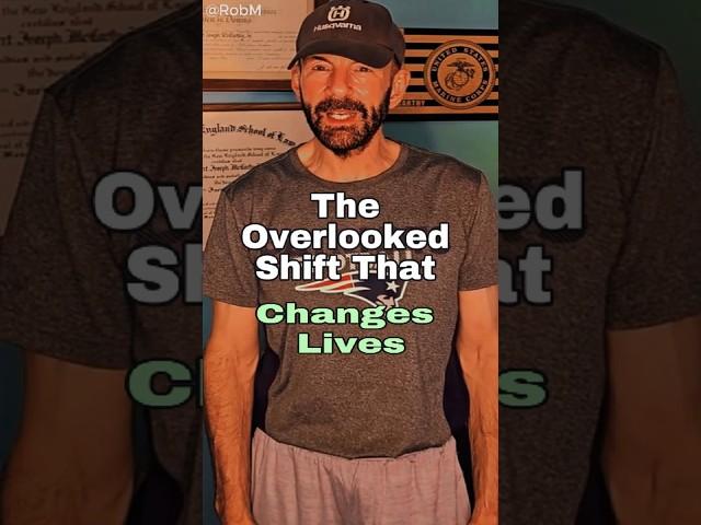 The Mindset Hack No One Talks About.
